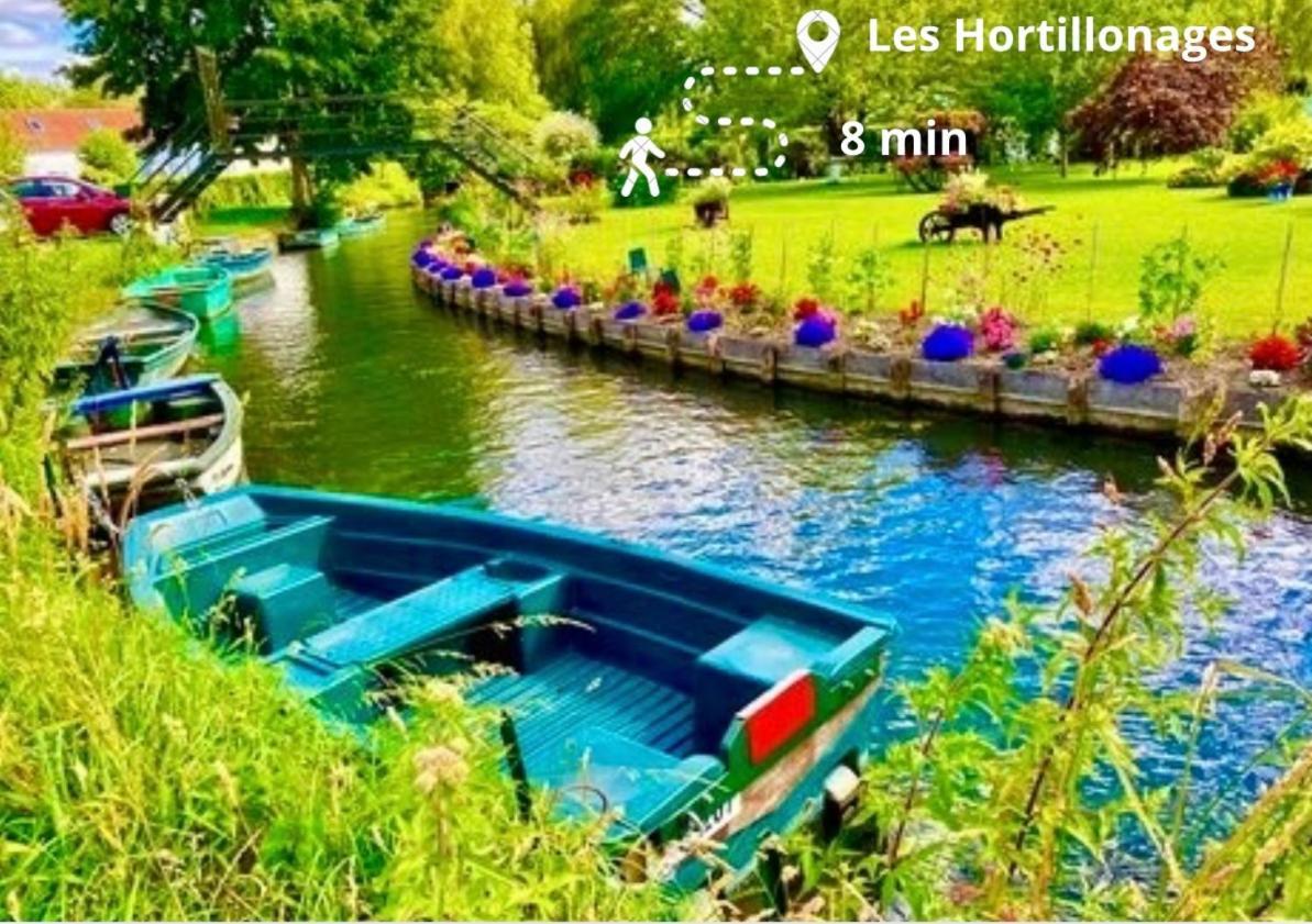 L Amiens Haussmann-Gare-Hortillonnages-Centre-Ville-Wifi エクステリア 写真
