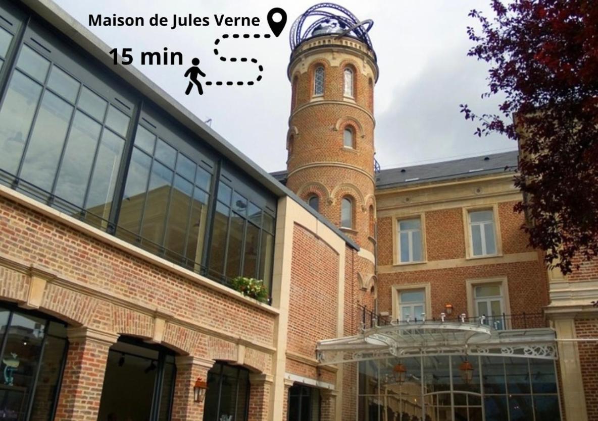 L Amiens Haussmann-Gare-Hortillonnages-Centre-Ville-Wifi エクステリア 写真